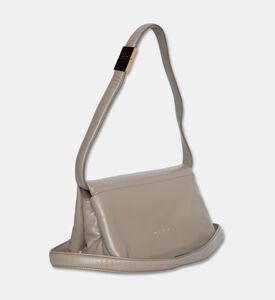 Marni Prisma Padded Crossbody Bag, Beige, Packshot View