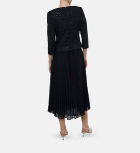 Weill Sequin-embellished Pleated Jacket, Model View