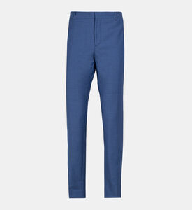 Virgin Wool Tapered Trousers