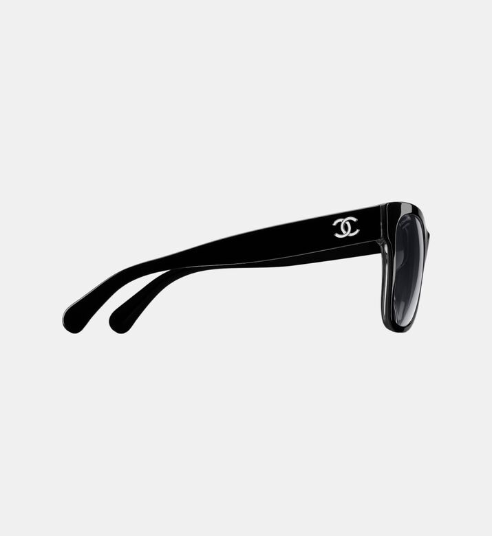 Acetate Square Frame Sunglasses