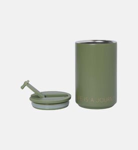 كوب معزول حراريًا للاستخدام أثناء التنقل