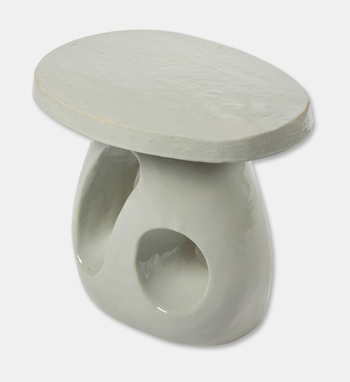 Serax Dark Green Am&eacute; Side Table 10, Grey, Packshot View
