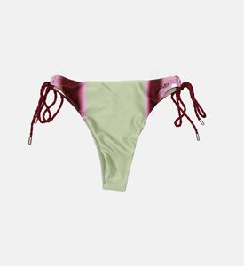 لباس سباحة بقصّة عالية بأشرطة حبلية