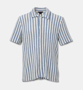 Vince Stripe-print Button Closure Shirt, Packshot View