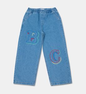 Bobo Choses Pant Denim, Packshot View