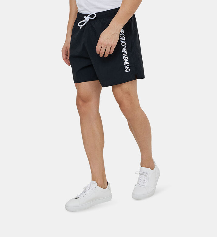 Technical Fabric Logo Swim Shorts
