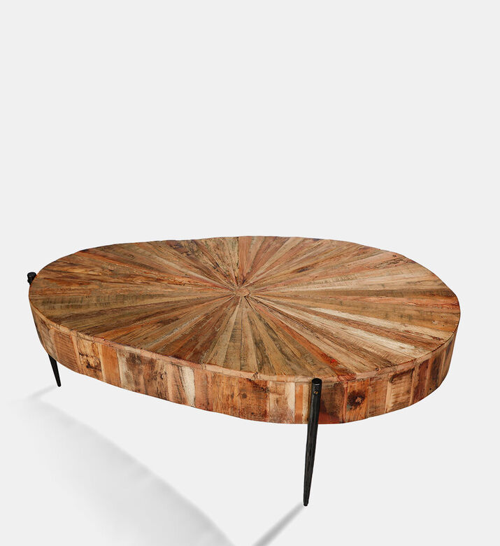 Home Deco and More Sunburst Iron Coffee Table, Packshot View Home Deco and More Sunburst Iron Coffee Table, Packshot View