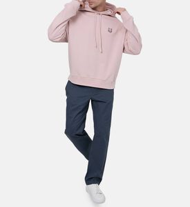 هودي فضفاض برقعة رأس ثعلب جريئة