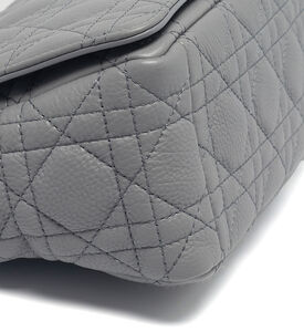Dior Preowneddior Grey Medium Caro Shoulder Bag, Packshot View