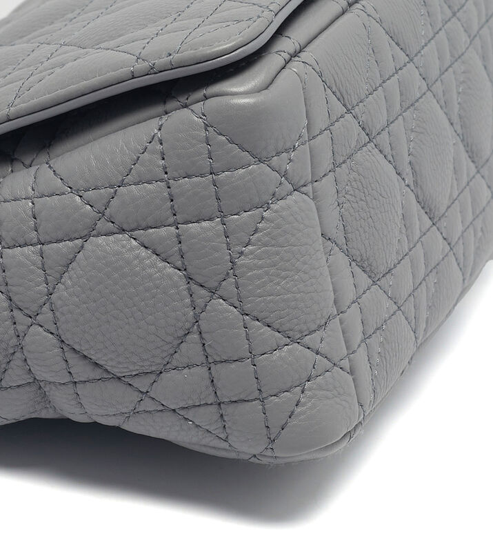 Dior Preowneddior Grey Medium Caro Shoulder Bag, Packshot View
