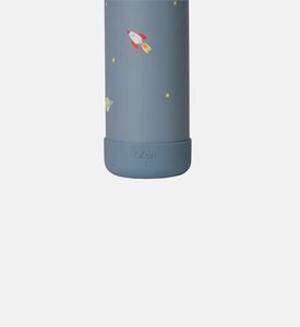 Spaceship-print Water Bottle