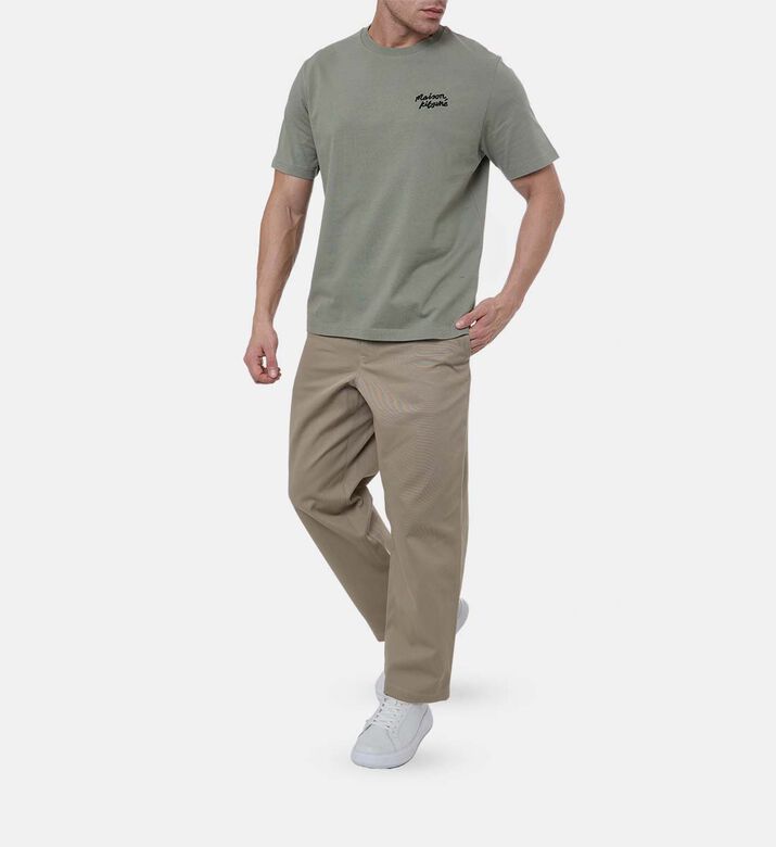 Cotton Crewneck Short-sleeve T-shirt