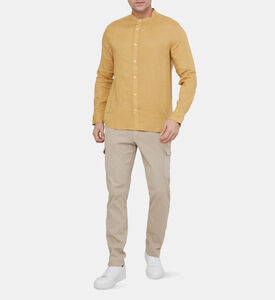 قميص ريمو منسوج بأكمام طويلة