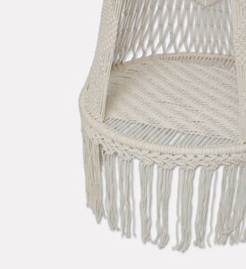 Home Deco and More Luna Natural Cotton Cord Swing, Packshot View