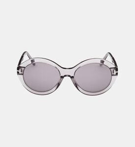 Round Shape Dark Lenses Sunglasses 55