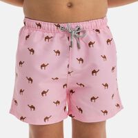 Mini Pink Camels Swim Shorts