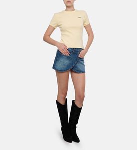 Coperni Slim T-shirt, Yellow, S, Model View