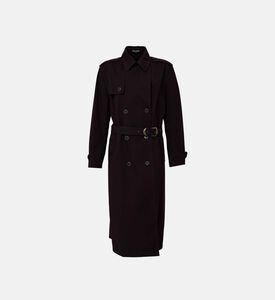 معطف ترينش كينار بصفي أزرار