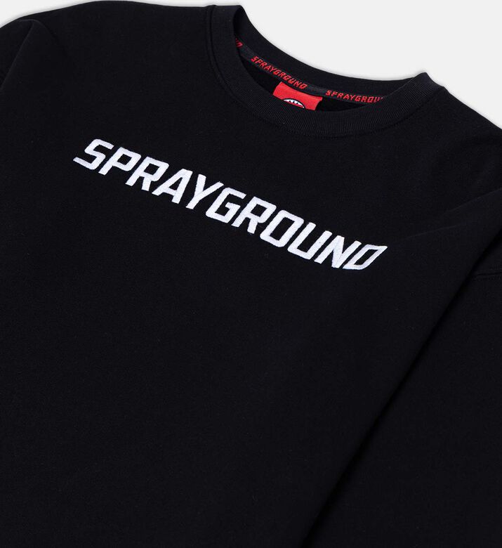 Front Graphic-print Crewneck Sweatshirt