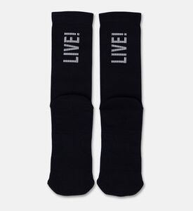 LIVE! Running Bacteria-resistant Socks, Black, Packshot View