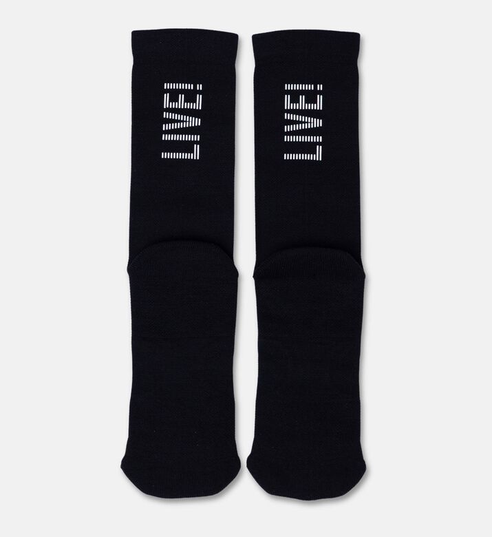 LIVE! Running Bacteria-resistant Socks, Black, Packshot View