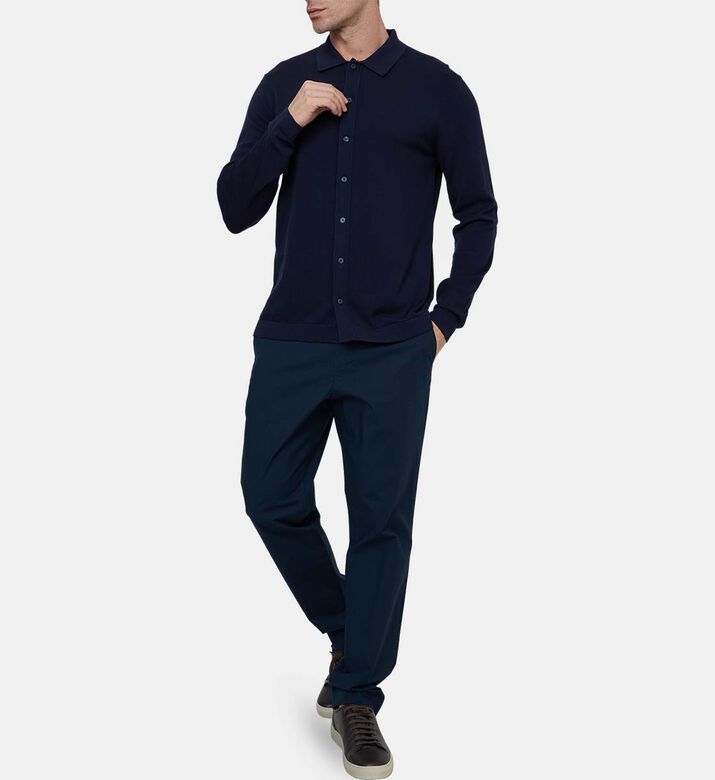 Essential Cotton Silk Blend Overshirt