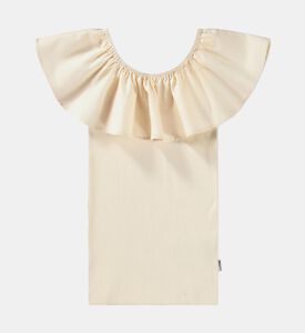 Reca Brazilian Sand Off-shoulder Top