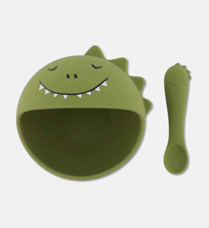 Trixie Silicone Meal Set-dino, Packshot View