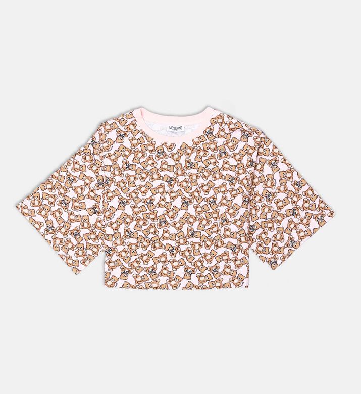 All-over Teddy Bear-print T-shirt