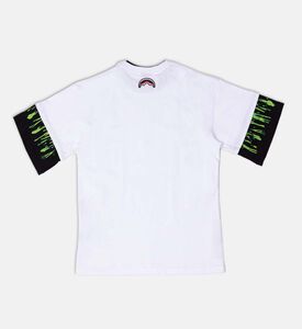 Splatter Bunny Over Double T-shirt