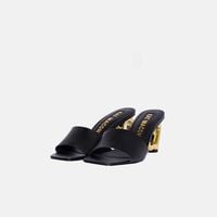 Chichi Heart Heel Slide Sandals