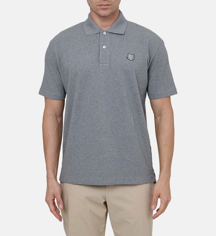 Bold Fox Head Patch Comfort Polo Shirt
