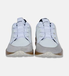 Boss Mixed Material Lace-up Sneakers, Packshot View