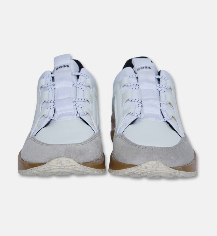 Boss Mixed Material Lace-up Sneakers, Packshot View