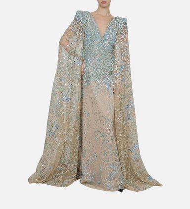 Long Mermaid-cut Dress