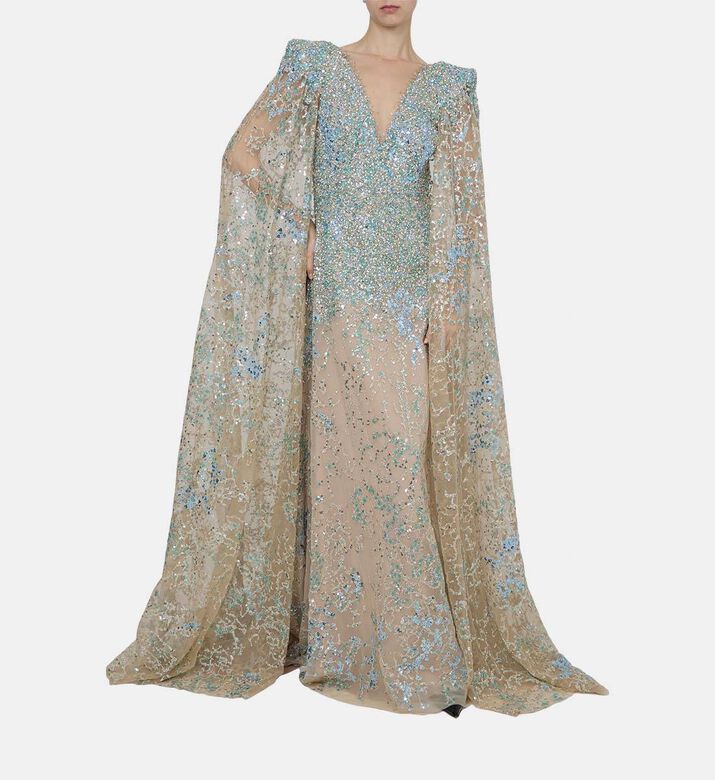 Long Mermaid-cut Dress