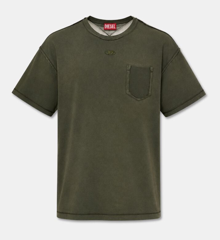 Diesel Chest-pocket Short-sleeve T-shirt, Packshot View