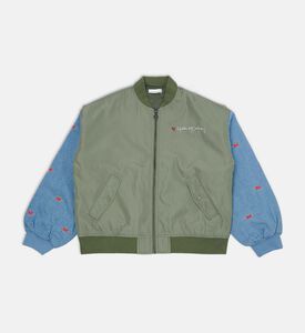 جاكيت طويل الأكمام بسحاب إغلاق