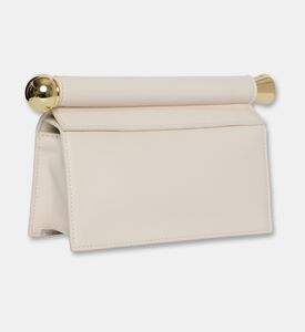 JW PEI Holly Metal Pendant-embellished Clutch, Light-brown, Packshot View