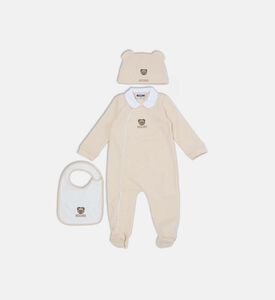 Moschino BKT Babygrow 3-piece Set, Packshot View