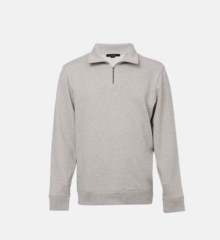 Half-zip Closure Sweatshirt