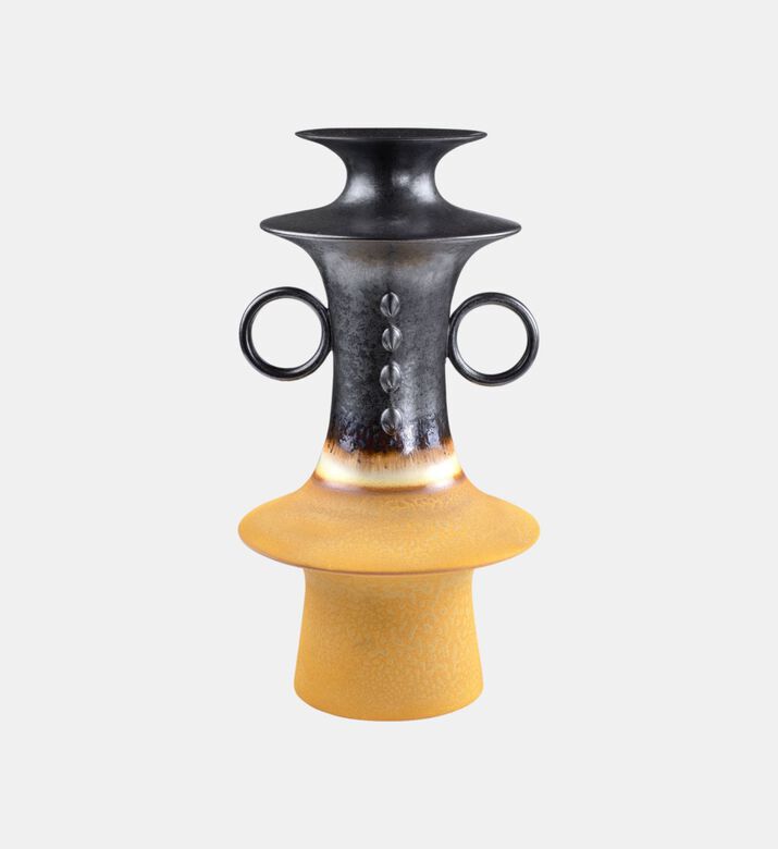 Versmissen Datoga Wood Bronze Teeth Vase, Packshot View