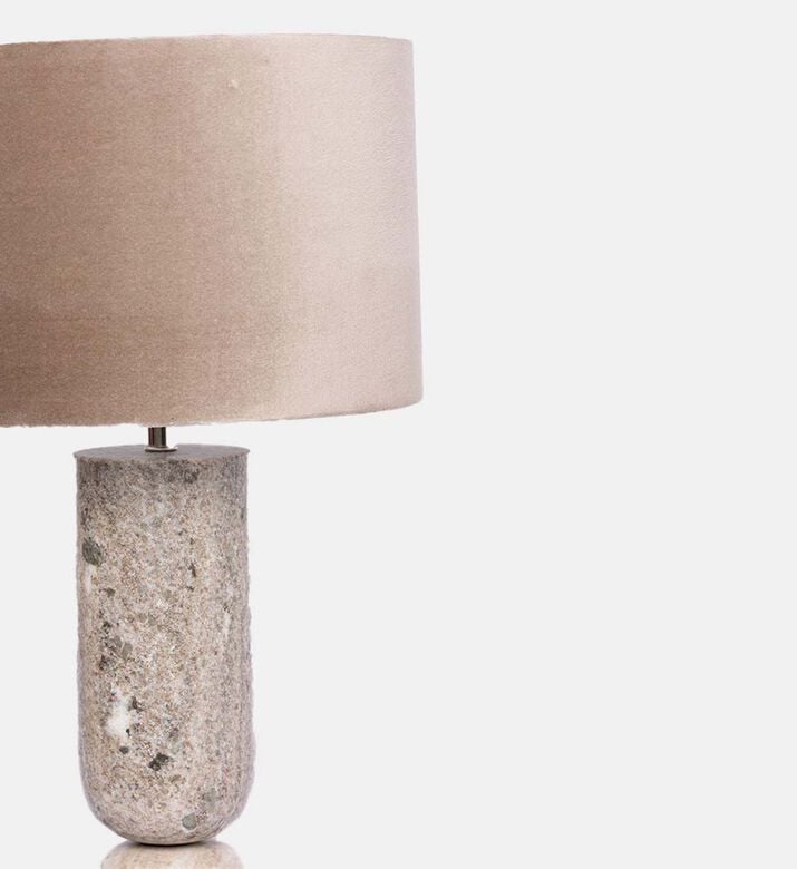 Home Deco and More Isabela 3 Pin Table Lamp, Grey, Packshot View