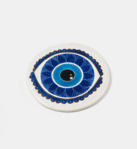 Evil Eye Ceramic Coaster Set 4-piece