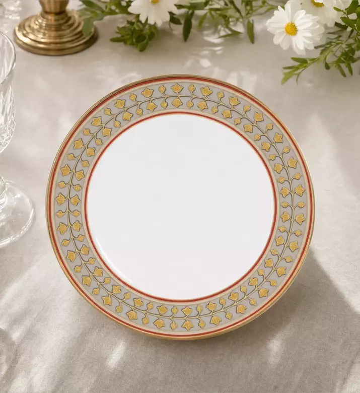 Imperial Porcelain Cake Plates 6-piece Set, Model View