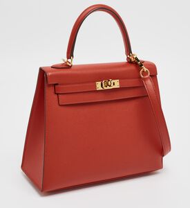 Hermes Preowned Hermes Kelly Leather Sellier Epsom Top Handle Bag, Packshot View