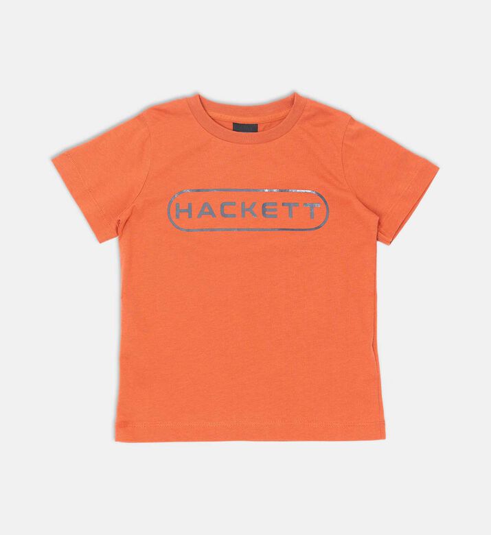 Metallic Logo Crewneck T-shirt