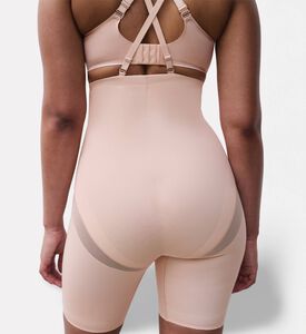 Chantelle High-waisted Shapewear Shorts, Golden-beige, L, Model View