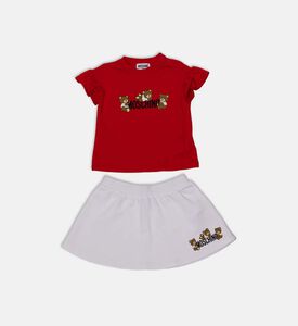 شورت بطبعة شعار ودبب