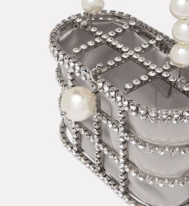 Rosantica Crystal-embellished Holli Charm, Silver, Packshot View